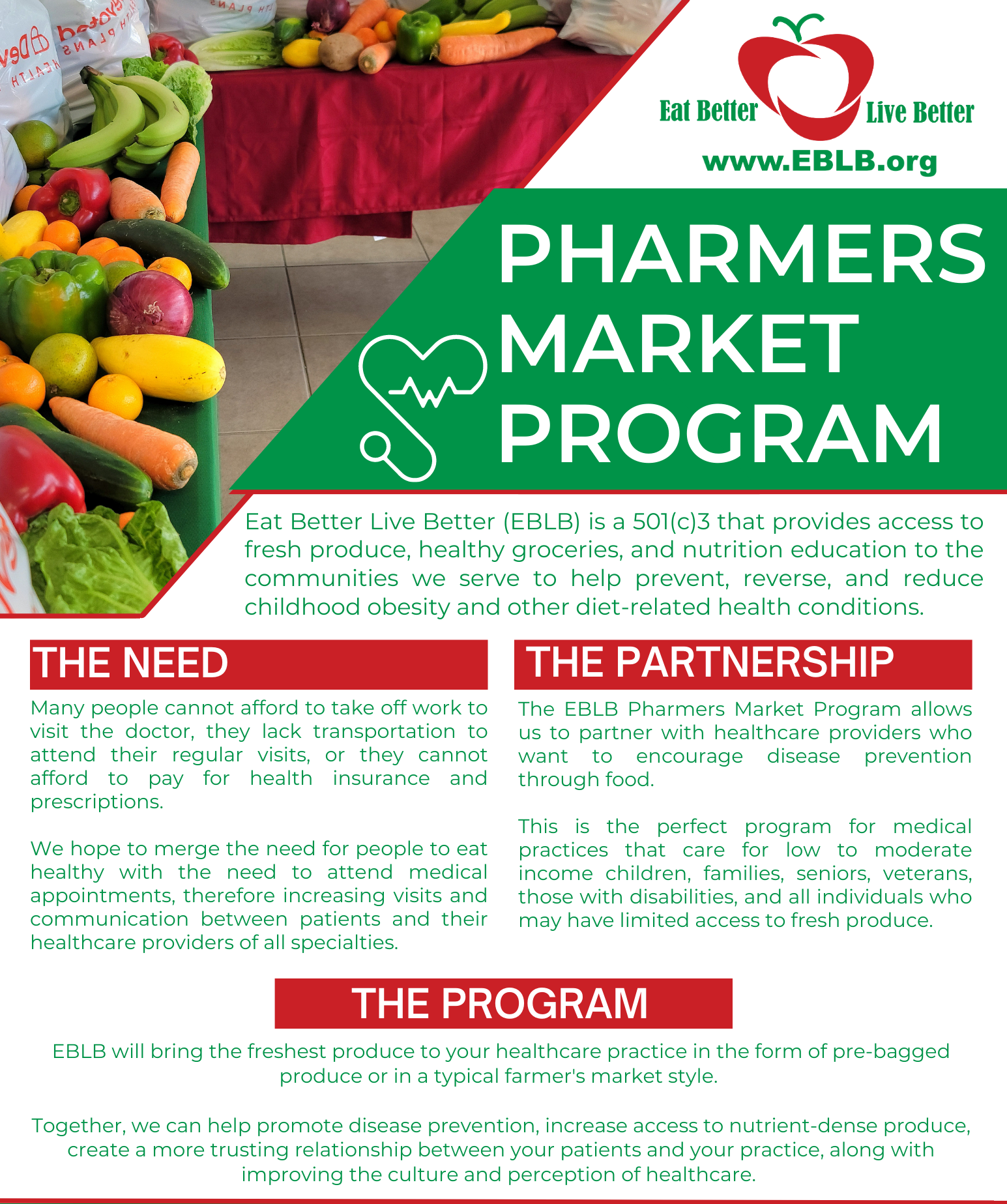 Pharmers Markets - Eat Better Live Better